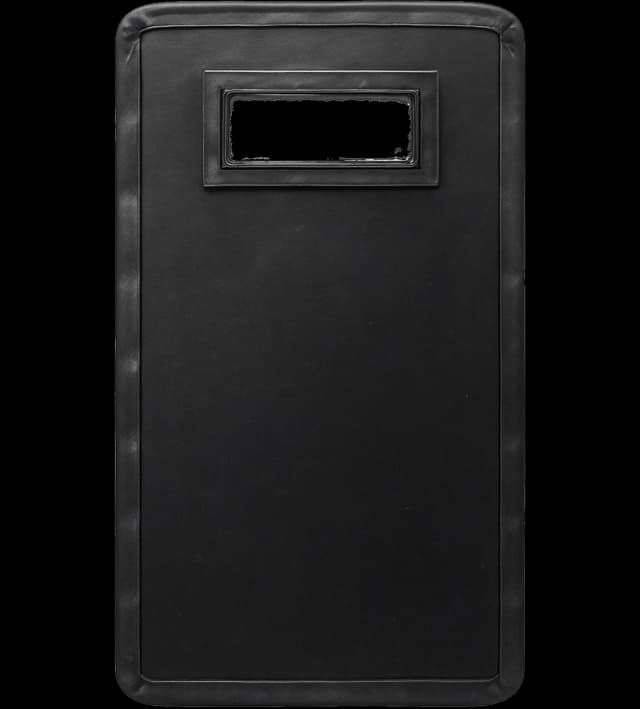 Tactical ballistic shield from Hard Shell designed for law enforcement and high-threat operations.