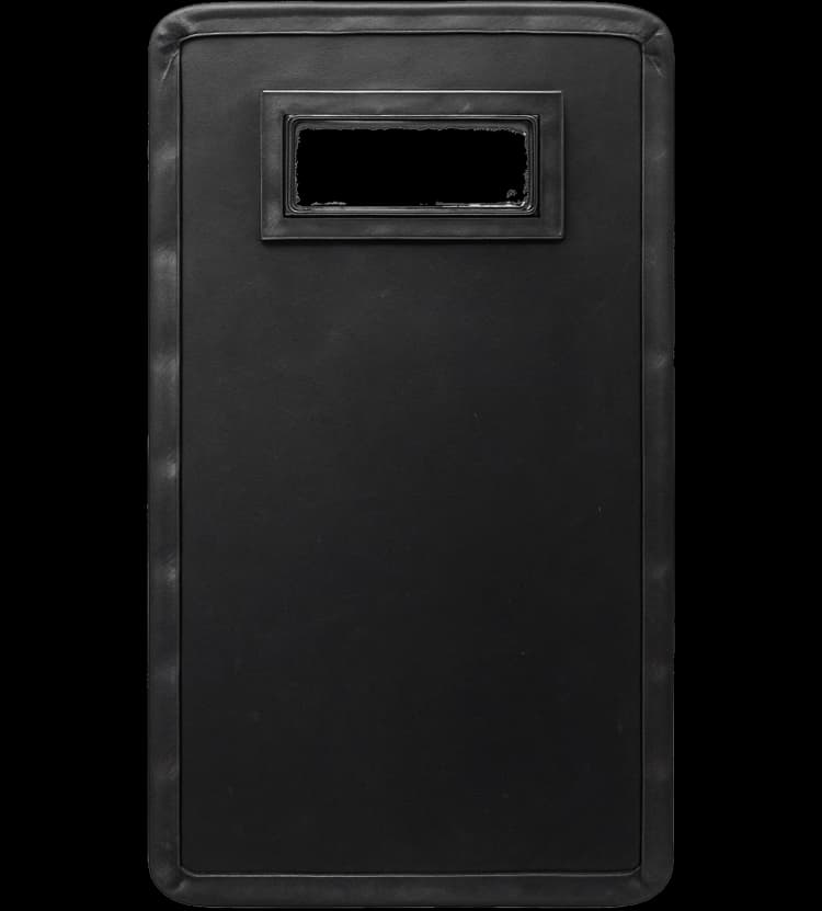 Tactical ballistic shield from Hard Shell designed for law enforcement and high-threat operations.