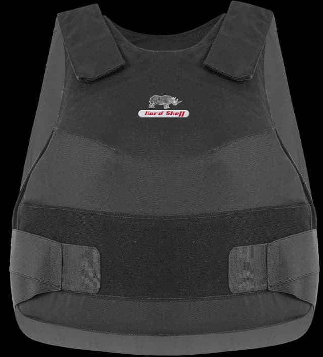 Front view of Hard Shell Vixen Vest for women, lightweight ballistic protection with ergonomic fit and secure straps.