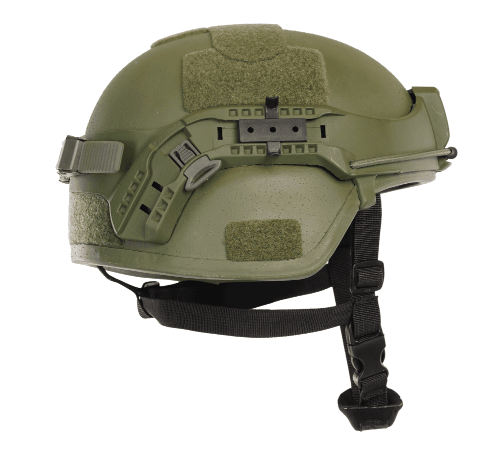 Hard Shell proprietary boltless helmet