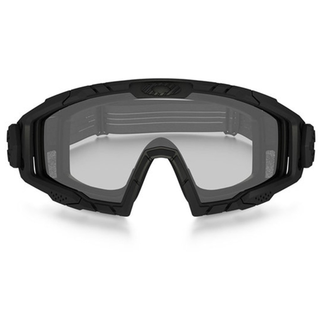 Ballistic safety glasses black front