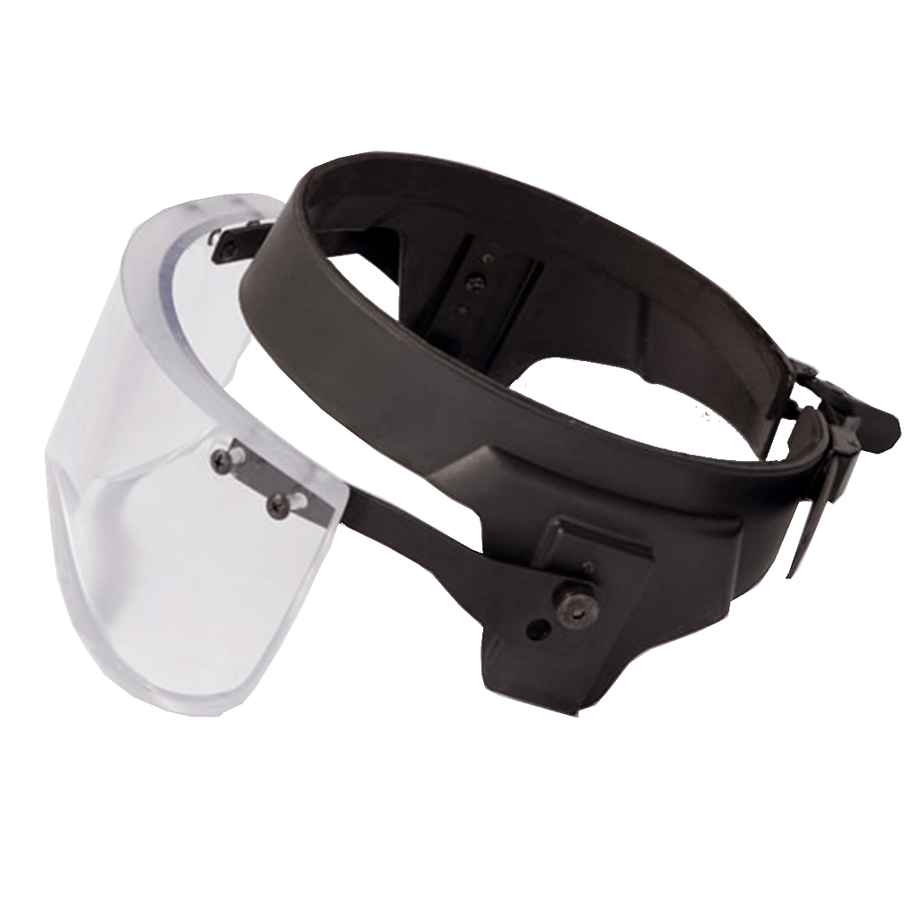 Bulletproof Visor for bulletproof helmets