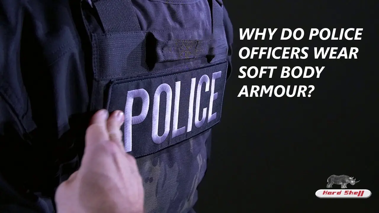 why do police officers wear soft body armor?