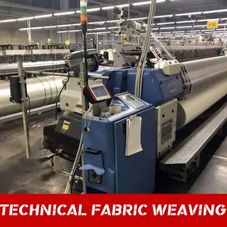 Ballistic Fabric weaving
