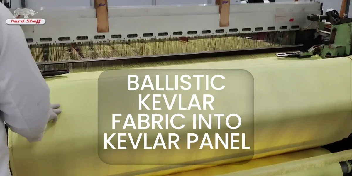 Ballistic kevlar fabric into kevlar panel Kevlar Fabric and the Manufacturing of Ballistic Panels